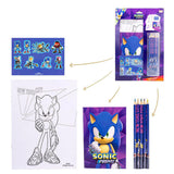 Set Papeleria Coloreable Sonic Prime