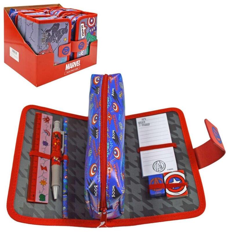 Set Papeleria Los Vengadores Avengers Marvel