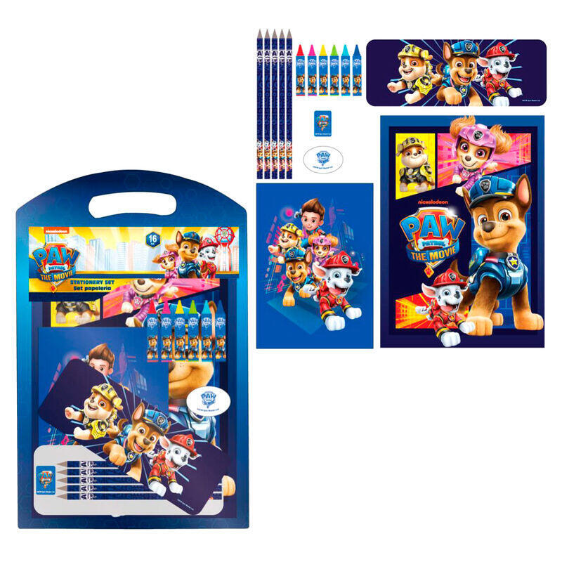 Set Papeleria Patrulla Canina Paw Patrol