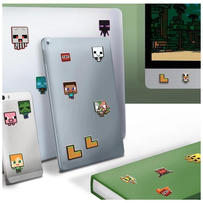 Set Pegatinas Minecraft