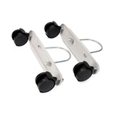 Set Recambio Soportes Grises+ Ruedas Para Radiadores 07121 07122 07123 Edm