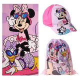 Set Toalla + Saco + Gorra Minnie Disney