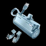 Sharge Flow Mini Azul Con Cable Integrado 5000mah 22,5w Usb-C Power Bank