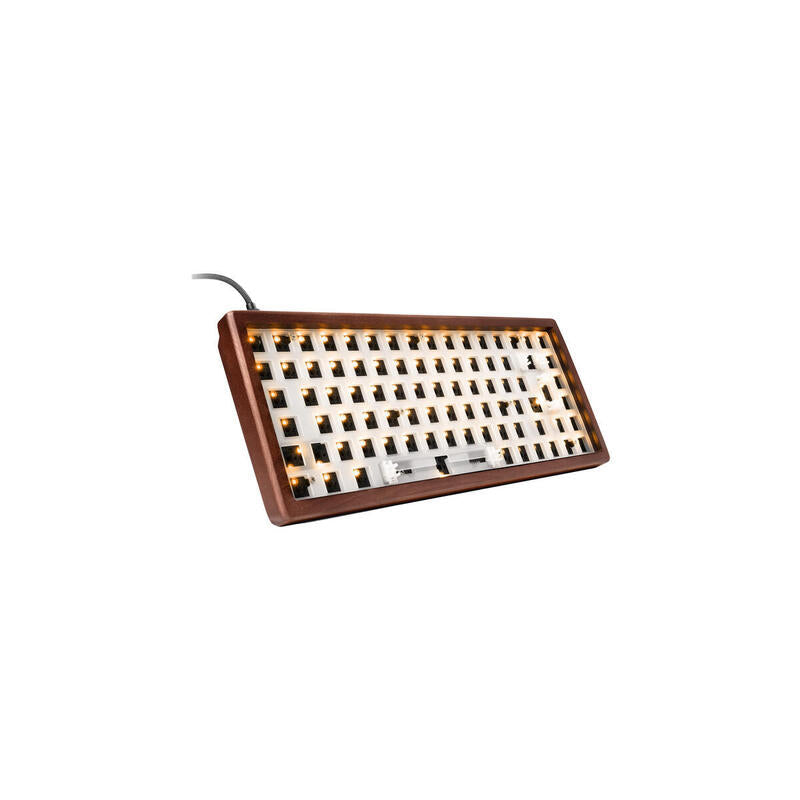 Sharkoon Skiller Sgk50 S3 Wood Barebone, Wood De Teclado De Juegos 4044951042685