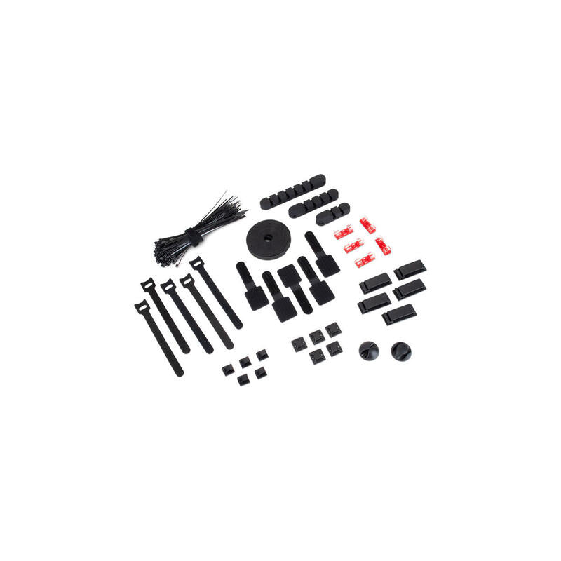 Organizador De Cable De Sharkoon Officepal, Administración De Cables Negro, 136 Partes 4044951044078