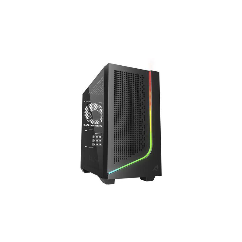 Sharkoon J1000 Argb, Caja Torre Negra, Vidrio Templado 4044951044191