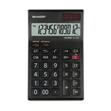 Sharp Calculadora De Sobremesa Anzeigend El-124 Twh Solar/ Battery