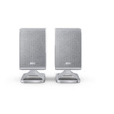 Sharp Ht-Spr52021(Sl) Q Soundbar 2.0.2 Wireless Rear Surround Speakers, Silver