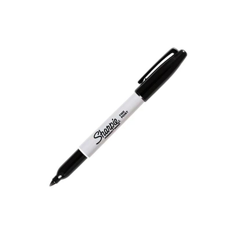 Sharpie Marcador Permanente Fine 0,9mm Negro Punta Redonda Pack De 32+4