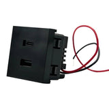 Shelly · Empotrado Accesorio · Usb · Charger Negro