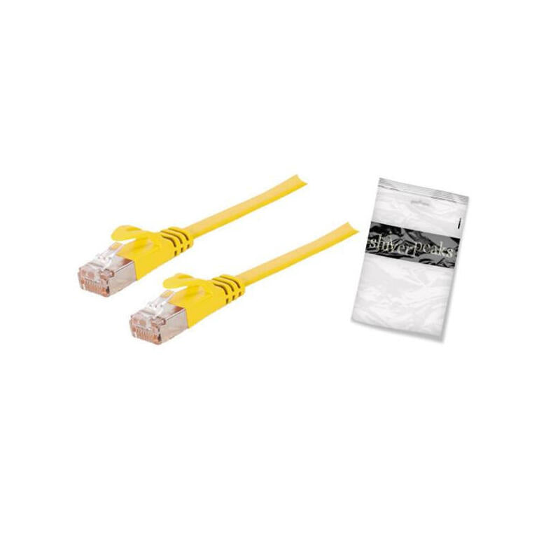 Shiverpeaks U/Ftp, Cat.7, Slim, 0.25m Cable De Red Amarillo 0,25 M Cat7 U/Ftp (Stp)