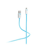Shiverpeaks Usb Micro Cable De Carga Flexible, Azul 2m