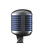 Shure Microphone Super 55 "Elvis" Deluxe Xlr Silver-Blue Silverblue (Super 55)