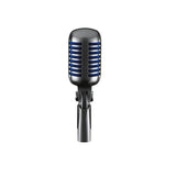Shure Microphone Super 55 "Elvis" Deluxe Xlr Silver-Blue Silverblue (Super 55)