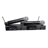 Shure Slxd24de/B58-G59 - Sistema Inalámbrico Digital Doble Con Dos Transmisores/Micrófonos De Mano.