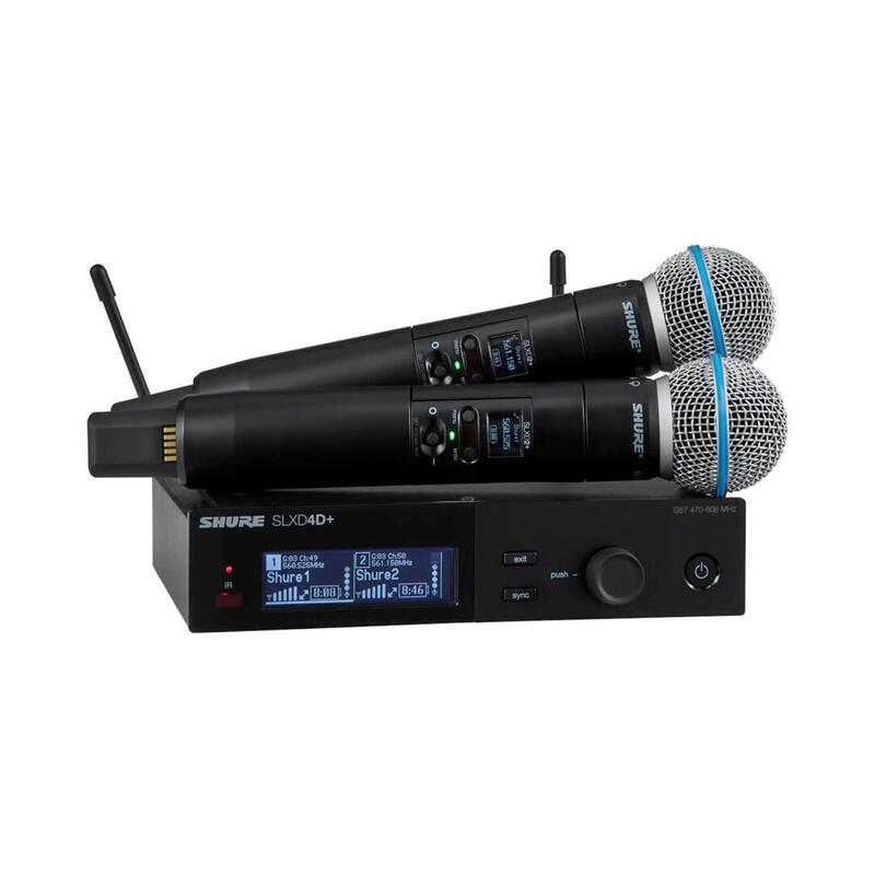 Shure Slxd24d+E/B58 - Podwójny System Inalámbrico Z Kapsulami Beta 58
