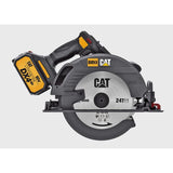Sierra Circular Brushless Bateria 18v Cat Dx53b Solo Cuerpo Maquina
