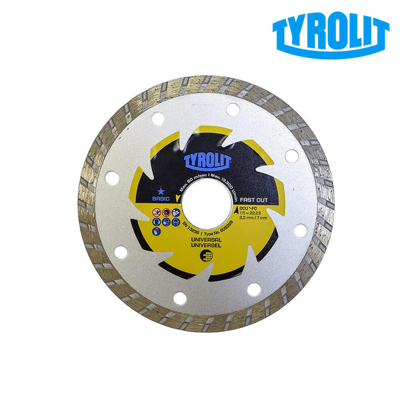 Sierra De Diamante C3r 115x2x22,23 Dcub2-Fc  Tyrolit