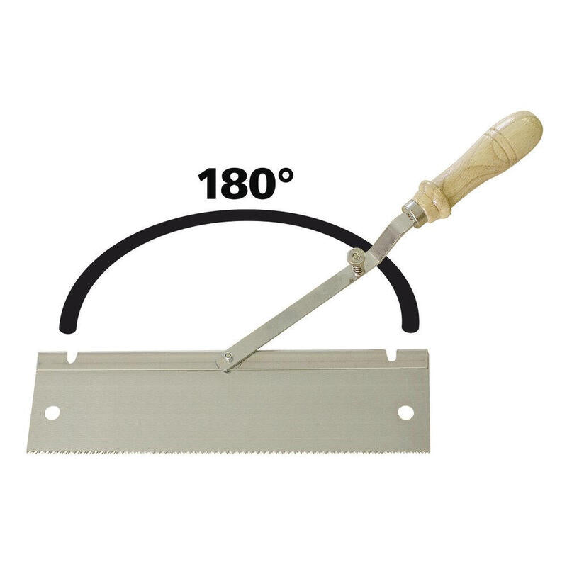 Sierra De Mano Con Mango Acodado Y Orientable 6925000 Wolfcraft