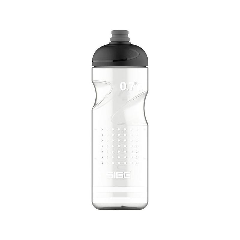 Sigg 6026.30, Botella De Agua Transparente/Blanco