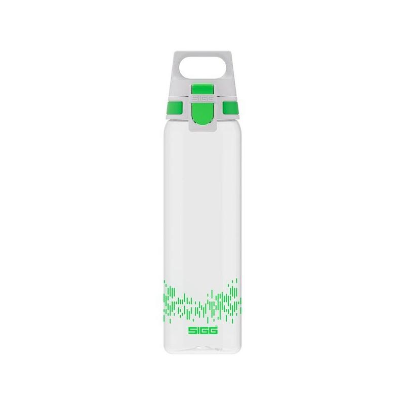 Sigg 8951.20, Botella De Agua Transparente/Verde Claro