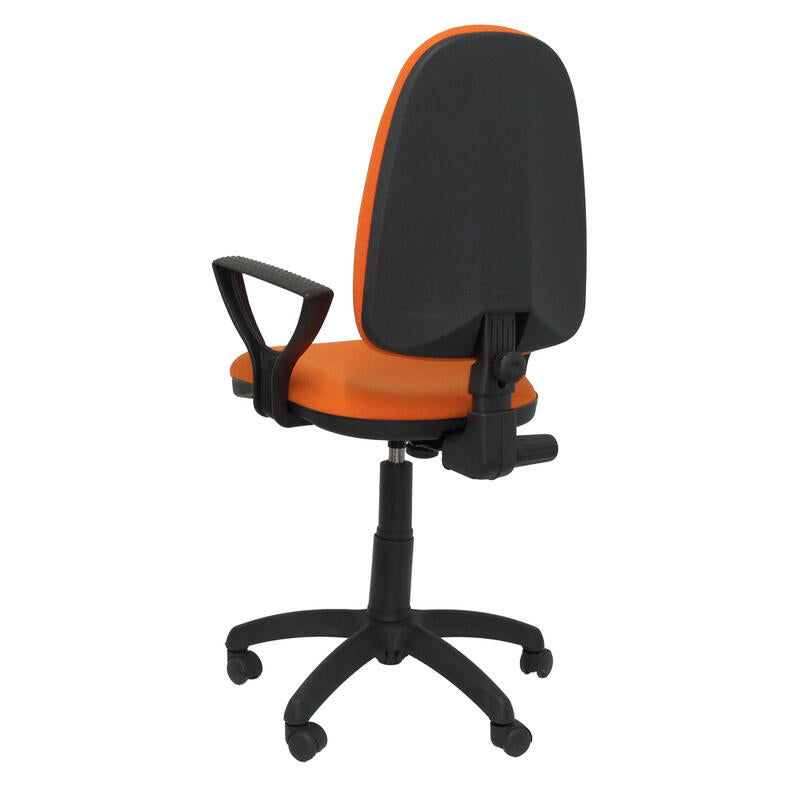 Silla Ayna Bali Naranja Claro Con Brazos
