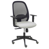 Silla Cilanco Negra Malla Negra Asiento Bali Gris