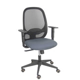 Silla Cilanco Negra Malla Negra Asiento Bali Gris