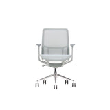 Silla De Oficina  Cromad Gama Sense Elegance  Piston De Gas De Grado 4 - Respaldo Ergonomico - Malla Elastica 3d