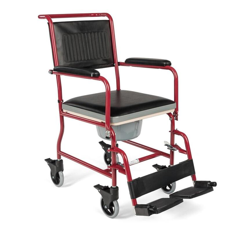 Silla De Ruedas Con Inodoro Fs 692