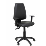 Silla Elche Asincro Similpiel Negro Con Brazo Regu