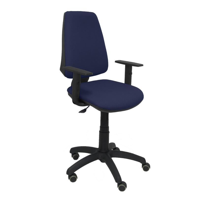 Silla Elche Cp Bali Azul Marino Brazos Regulables