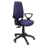 Silla Elche S Bali Azul Claro Brazos Fijos Ruedas