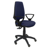 Silla Elche S Bali Azul Marino Brazos Fijos Rueda