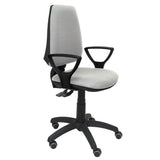 Silla Elche S Bali Gris Claro Brazos Fijos Ruedas