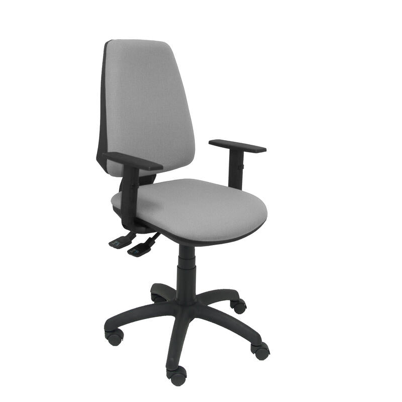 Silla Elche S Bali Gris Claro Brazos Regulables