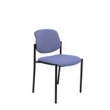 Silla Fija Villalgordo Bali Azul Claro Chasis Neg