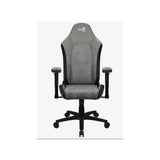 Silla Gaming Aerocool Crown Aerosuede  Universal Asiento Acolchado Gris Piedra