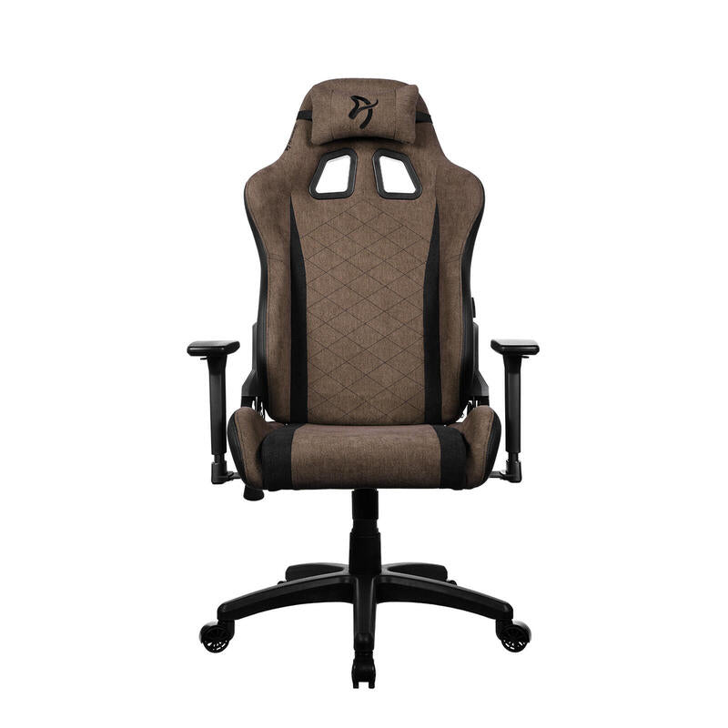 Silla Gaming Arozzi Avanti Softfabric - Marrón