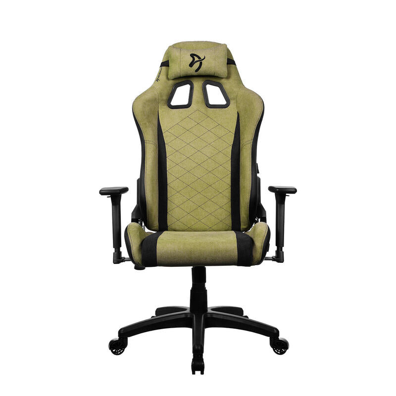 Silla Gaming Arozzi Avanti Softfabric - Verde Musgo