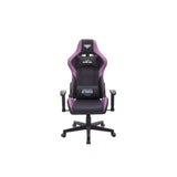 Silla Gaming Cromad Serie Demon Lord  Estructura Robusta - Piel Sintetica De Alta Calidad - Altura Regulable Con