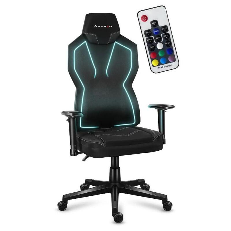 Silla Gaming Huzaro Combat 6.2 Negra Rgb