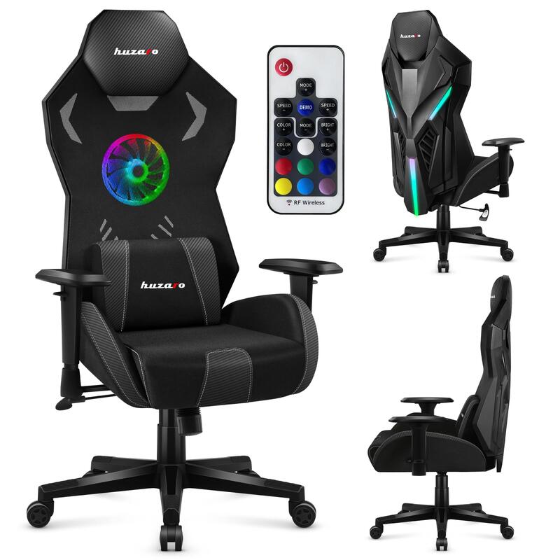 Silla Gaming Huzaro Combat 7.6 Rgb Black