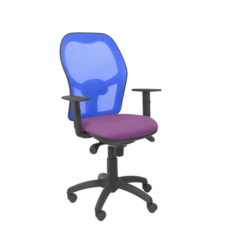 Silla Jorquera Malla Azul Asiento Bali Lila