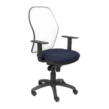 Silla Jorquera Malla Blanca Asiento Bali Azul Mar