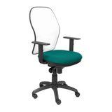 Silla Jorquera Malla Blanca Asiento Bali Verde Cl