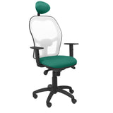 Silla Jorquera Malla Blanca Asiento Bali Verde Co