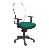 Silla Jorquera Malla Blanca Asiento Bali Verde