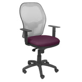 Silla Jorquera Malla Gris Asiento Bali Morado