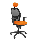 Silla Jorquera Malla Negra Asiento Similpiel Nara